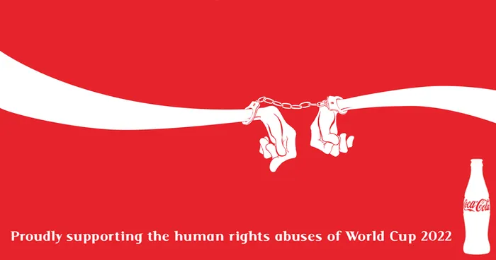 People Make Anti-Logos To Urge Sponsors To Withdraw From Qatar 2022 World Cup