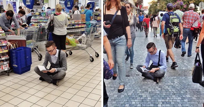 I Show People They Can Read Books Anywhere And Anytime