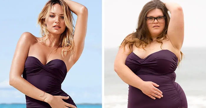 How Victoria's Secret Swimsuits Look On Everyday Women