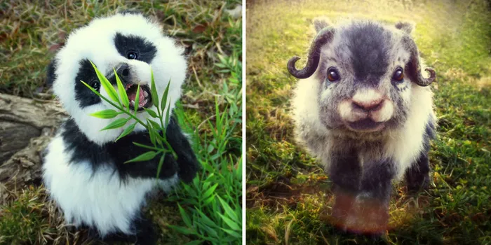 Incredibly Realistic Baby Animal Toys By Lee Cross