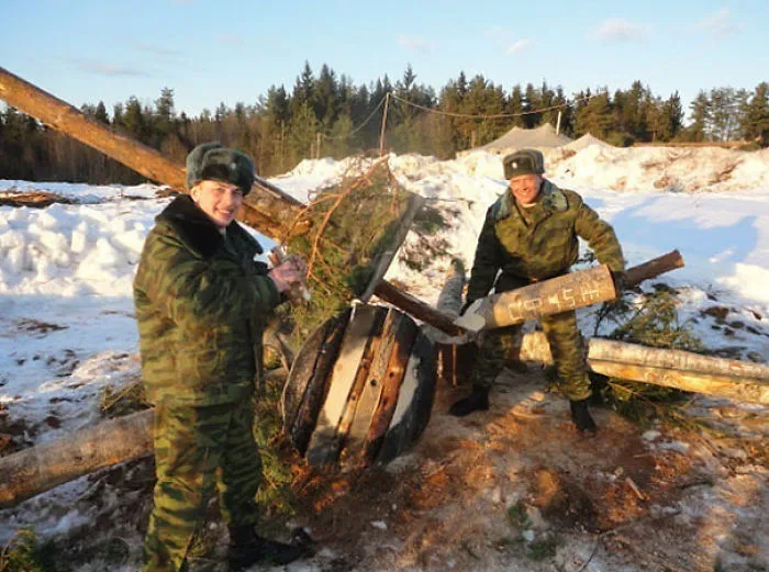 Russian Army Punishment