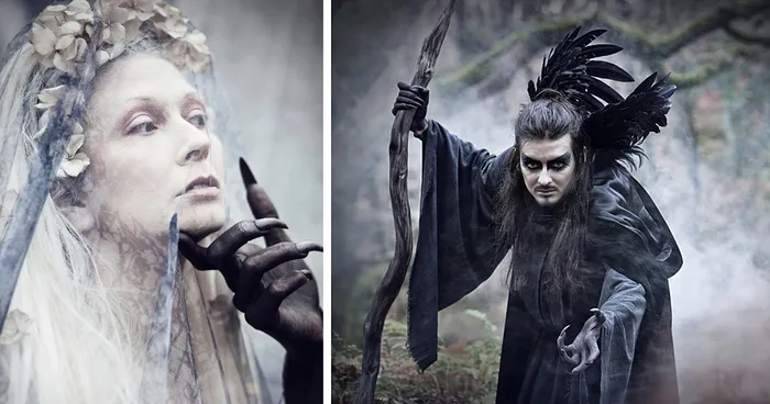 Samhain-Themed Photoshoot To Commemorate The Feast Of The Dead
