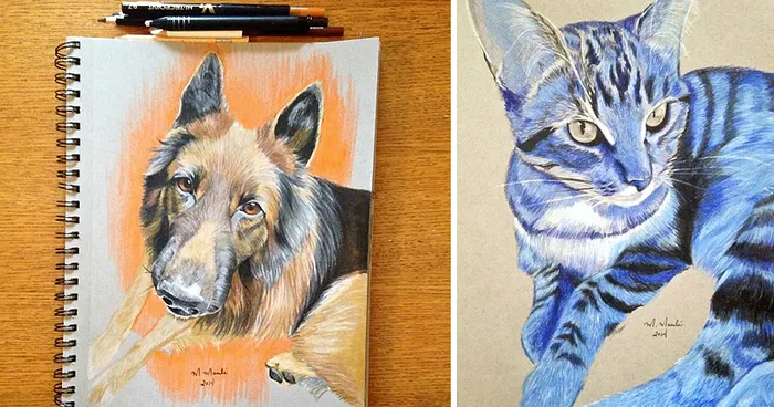 My Realistic Sketchbook Drawings