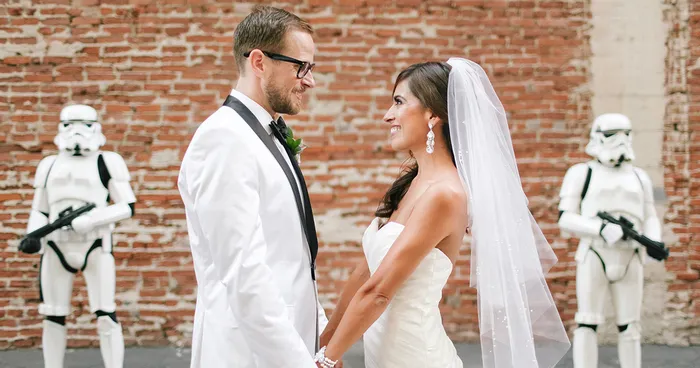 This Creative Couple Had The Classiest Star Wars Wedding Ever
