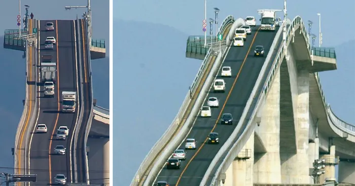 This Bridge In Japan Looks Like A Rollercoaster