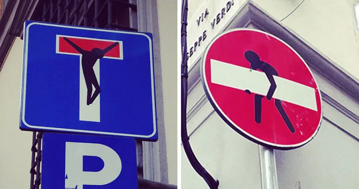 This Is How "Do Not Enter" Signs Look In Florence