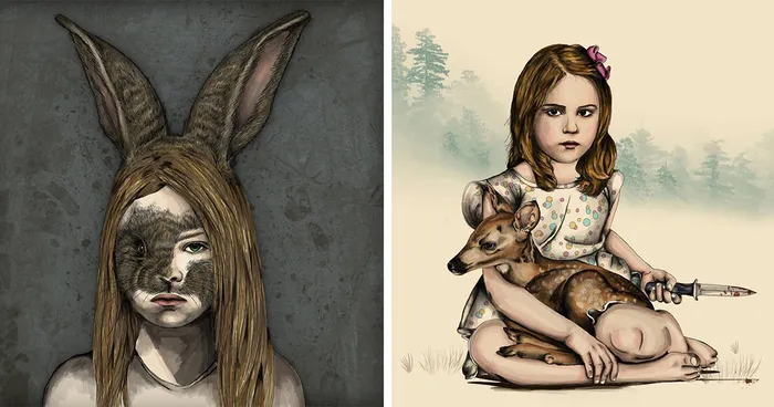 My Twisted Drawings Of Disturbing Creatures