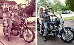 Couple Celebrates 40th Anniversary By Recreating Their Wedding Pics From 1975