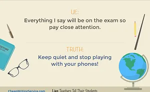 15 Lies Teachers Tell Their Students