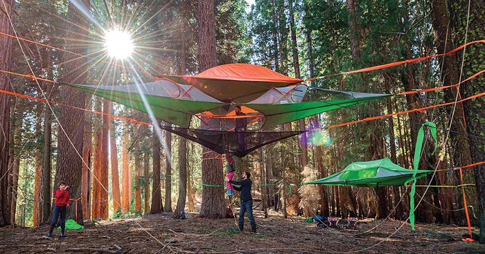 New Models Of Suspended Tents That Let You Sleep Among The Trees