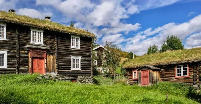Old Farm In Vingelen, From The 15th Century