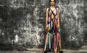 Diy Waste Fabric Curtain That Can Become A Dress