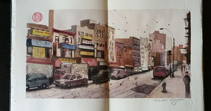 I Paint Places I Wanted To Visit On My Dream Road-Trip