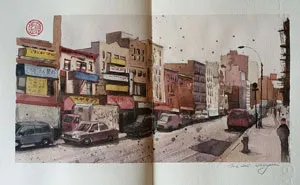 I Paint Places I Wanted To Visit On My Dream Road-Trip