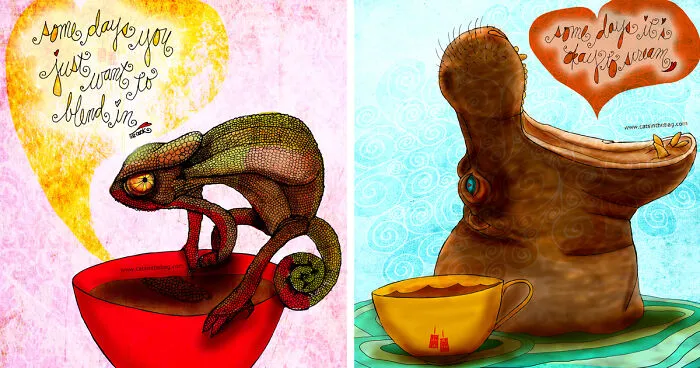 What My Coffee Says To Me: My Depression Inspired Me To Start Drawing And Inspire Others