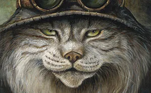 I Paint Whimsical Animals That Visit Me In The Forest