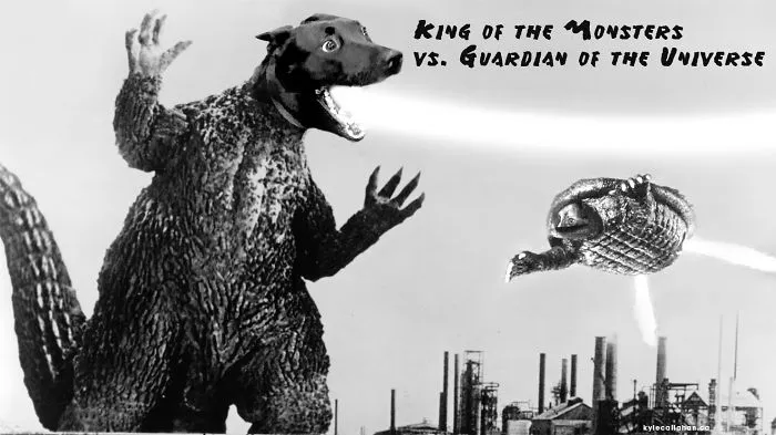 King Of The Monsters Vs. Guardian Of The Universe