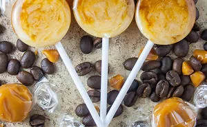 Alcoholic And Coffee Lollipops