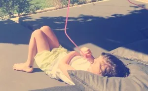 Creative Dad Builds A Crazy Straw For His Daughter's Birthday