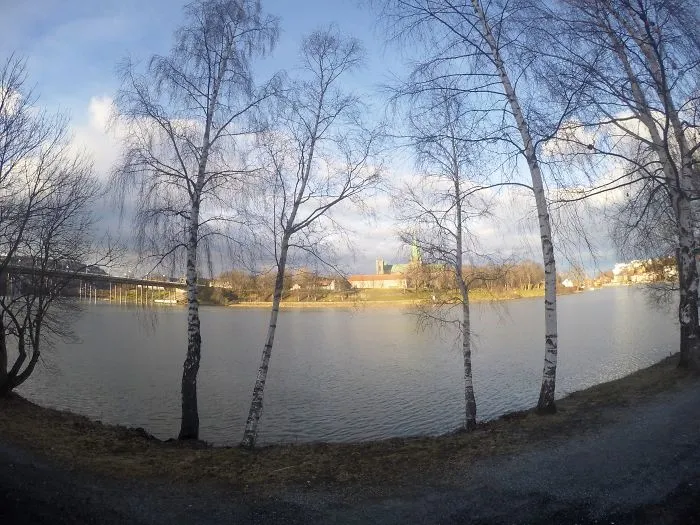 Nidarosdomen Og Nidelva