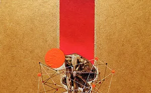 My Art Illustration On Wood ! Title : "alone"
