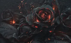We Created A Bouquet Of Burning Roses