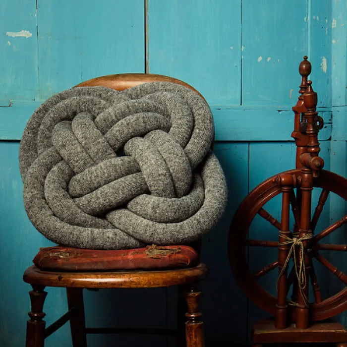 These Knotty Pillows Will Cozy Up Your Couch