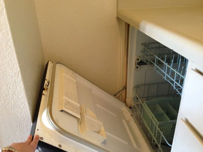 I Guess I Won't Be Using The Dishwasher In My New Apartment
