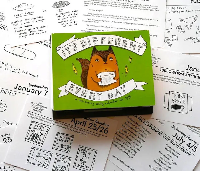 Two Portland Artists Made A Daily Calendar That Changes Every Day