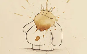 I Turn Random Coffee Stains Into Monsters