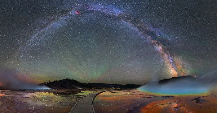 The Milky Way Over Yellowstone Will Take Your Breath Away