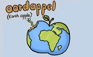 Cute Illustrations Of Directly Translated Afrikaans Words