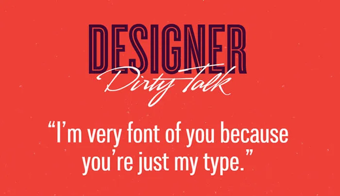 Designer Dirty Talk
