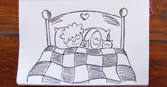 Drawing Diary Of My Nights In Bed