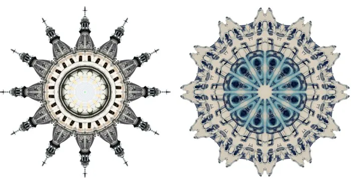 My Photos Of Buildings Turned Into Mesmerizing Kaleidoscopic Images