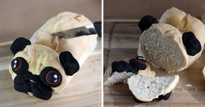 Someone Challenged Me To Make A Pugloaf. Challenge Accepted