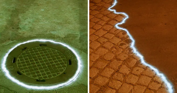 Light Painting In The Streets