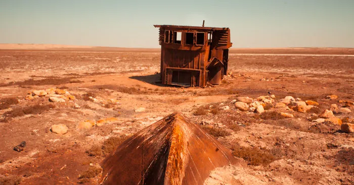 Eerie Ship Graveyards In The Aral Sea