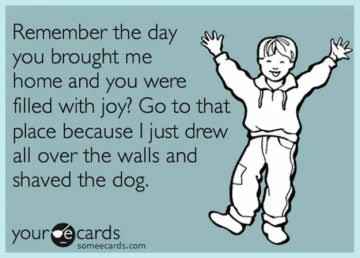 39 Brutally Honest Parenting Cards You Wish You'd Seen Earlier