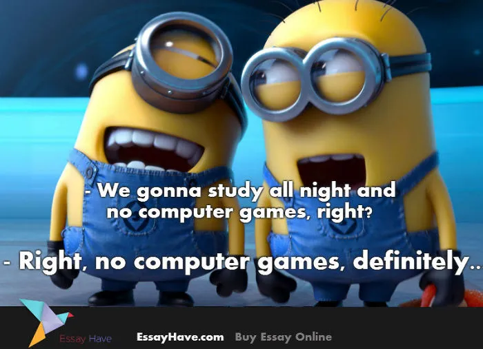 Your Studies Can Wait. Have Fun Like Minions Do!