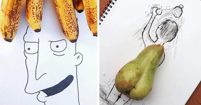 I Create Illustrations Using Everyday Objects (part 4)