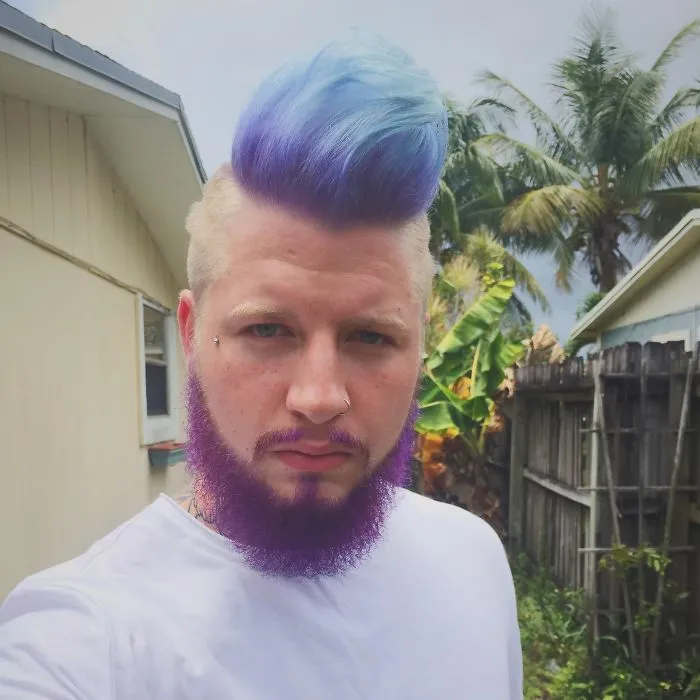 Merman Trend: Men Are Dyeing Their Hair With Incredibly Vivid Colors