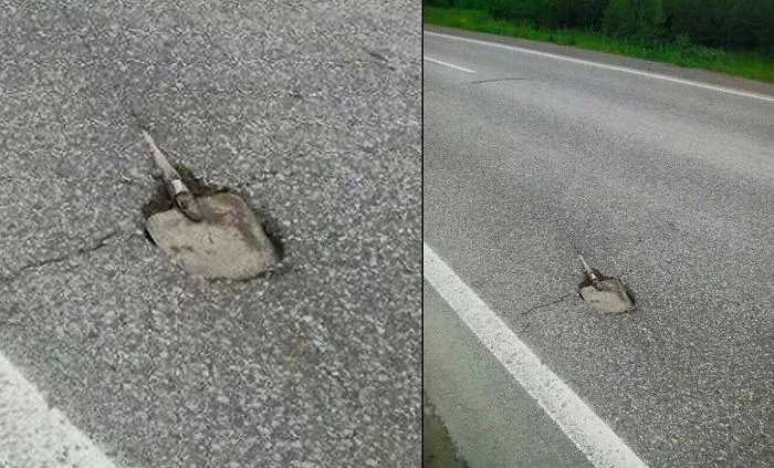 Paved Street Im Romania