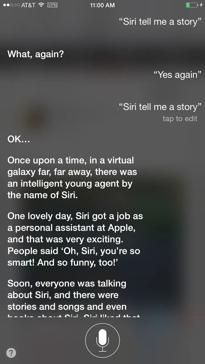 Tell Me A Story