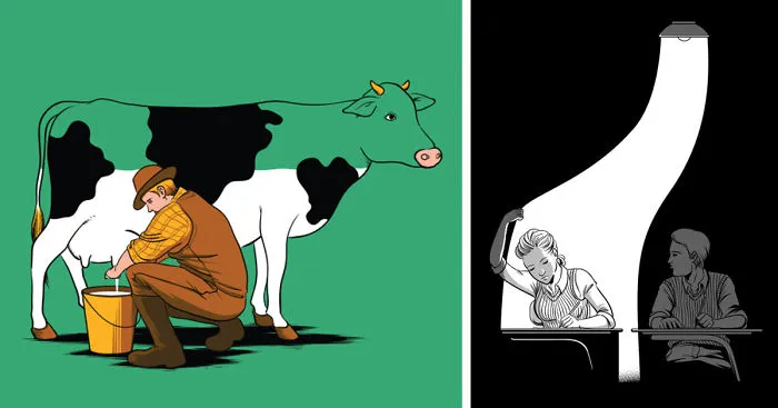 I Play With People's Minds By Illustrating Optical Illusions