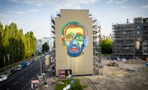 Street Artists Celebrate Human Diversity In Berlin