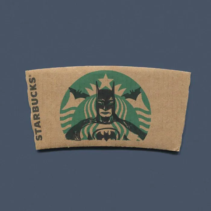 Anonymous Artist Turns Starbucks Mermaid Into Pop-culture Characters