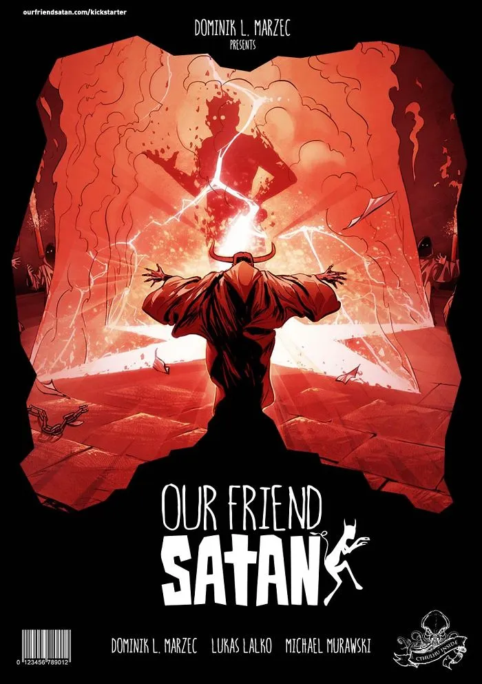 Hilarious Graphic Novel About Depressed Satan And Diabolical Pope