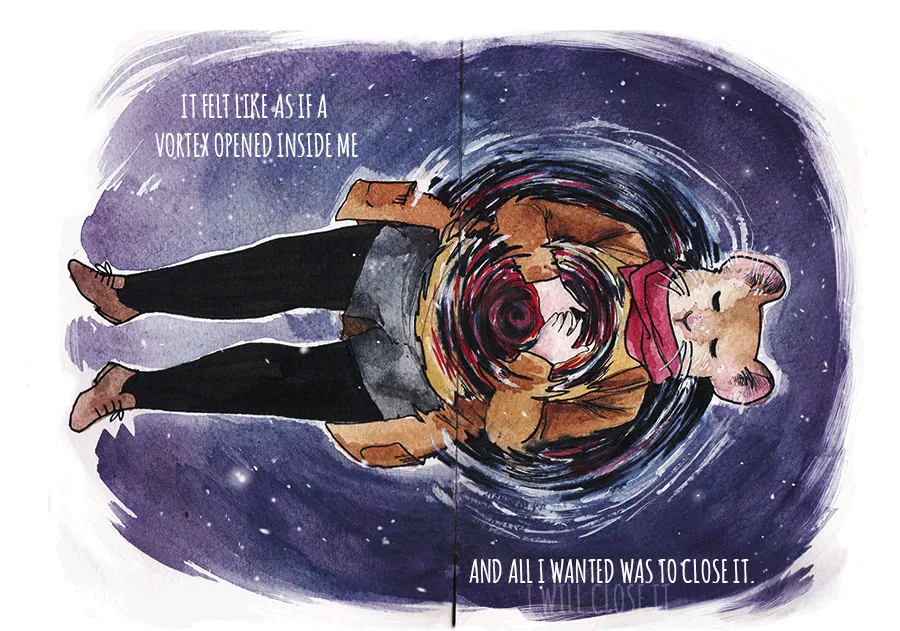 Beutiful And Touching Comic About Struggling With College
