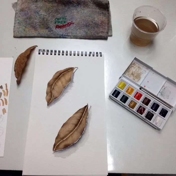 The Amazing World Of Leafs In Watercolor